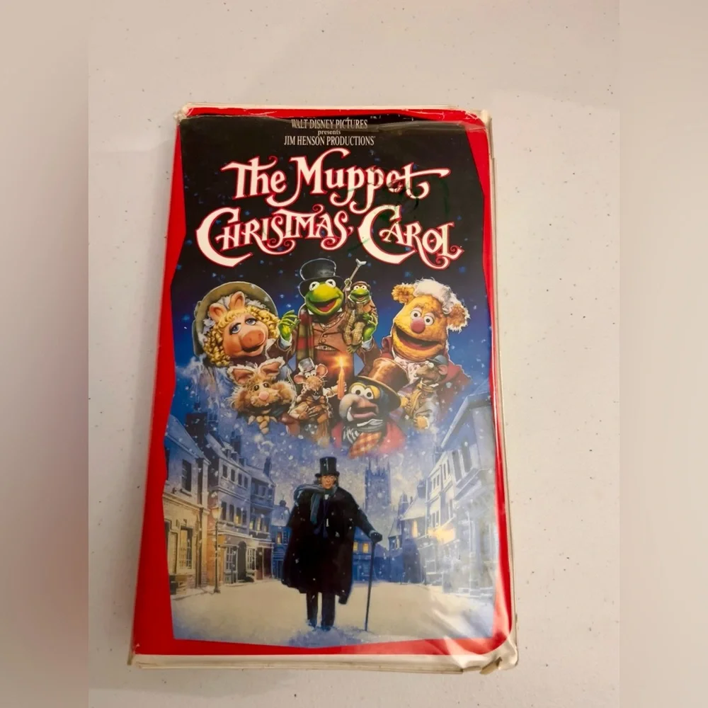 💙 The Muppet Christmas Carol Vintage Collectible VHS Movie 1729